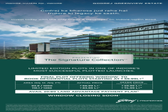 Final Plots on Indore-Ujjain Road by Godrej || Limited Time EOI Window || Avail 20:80 Payment Plan