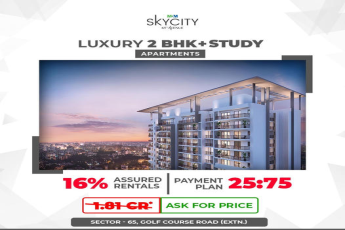 Presenting 25:75 payment plan at M3M Sky City, Gurgaon