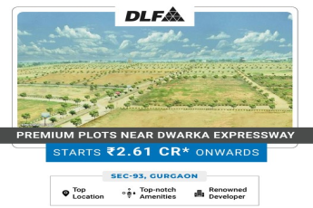 DLF premium plots price starting Rs 2.61 Cr. in Sector 93, Gurgaon