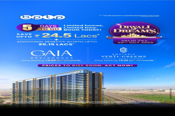 Limited Time Offer: Save up to ₹24.5 Lacs on BPTP Gaia Residences & Amstoria Verti-Greens
