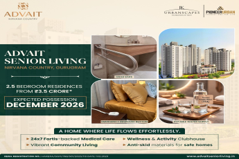 Secure Your Future at Advait Senior Living || Luxurious 2.5 BHKs Starting ₹3.5 Crore || Possession in December 2026 at Nirvana Country