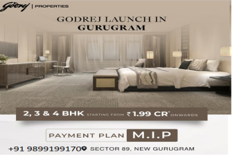 Godrej Properties Announces Majestic 2, 3 & 4 BHK Residences Starting at 1.99 CR in Sector 89, Gurugram