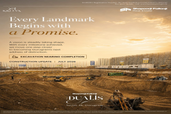 Excavation Nearing Completion for Dualis || Construction Milestone Update for Shapoorji Pallonji Dualis || July 2026 Construction Update in Gurugram