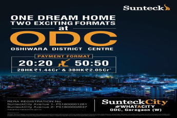 One dream home and two exciting formats at Sunteck City in Mumbai