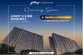 Godrej Properties Announces Opulent 3/4 BHK Residences Along Dwarka Expressway, Sector 89, Gurgaon