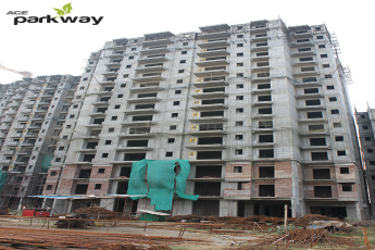 Construction  update at Ace Parkway, Noida
