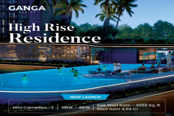 Ganga Realty Unveils Mini Camellias-2: A New Era of High Rise Residences Starting from 3050 Sq. ft