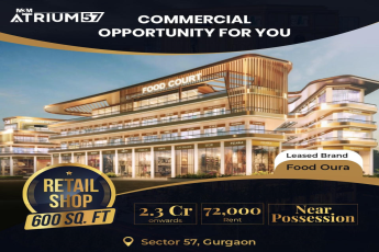 M3M Atrium57: A Premium Retail Space in Sector 57, Gurgaon