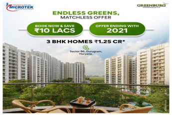 Book now & save Rs 10 Lac at Microtek Greenburg, Gurgaon
