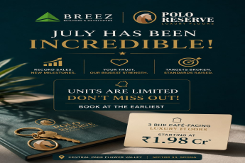 Units Are Limited – Book Now at Polo Reserve! || Exclusive 3 BHK Floors Starting at ₹1.98 Cr || July Achievements at Polo Reserve – Act Fast!