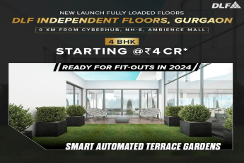 DLF Independent Floors in Gurgaon: Embrace 4 BHK Luxury with Smart Automated Terrace Gardens