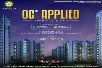 The Melia by Silverglades: Luxurious Living with OC Applied Towers in Sector-35, Sohna, Gurugram