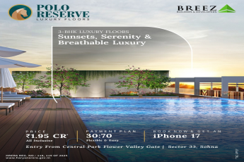 Experience Luxury at Polo Reserve - Book Now! || Breathable Luxury at Polo Reserve, Sohna || Grab Your iPhone 17 with Polo Reserve Booking