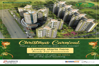 Get offers of upto 10 Lac on the spot booking at Parx Laureate, Noida