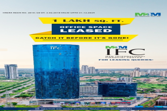 Office space leased at M3M International Financial Center, Gurgaon