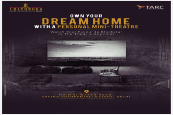 Own your dream home with a personal mini theatre at Tarc Tripundra, New Delhi