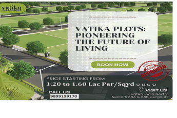 Vatika Plots: Crafting the Landscape of Tomorrow in Sectors 88A & 88B, Gurgaon