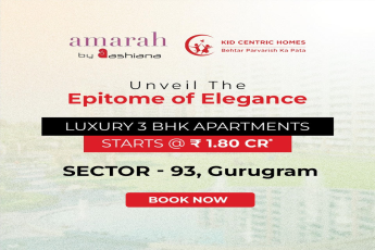 Ashiana's Amarah: Crafting the Epitome of Elegance in 3 BHK Luxury Apartments in Sector 93, Gurugram