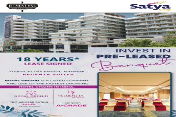 Invest in Pre-Leased Banquet at Element One, Gurgaon