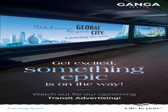Discover Global Luxury at Ganga Realty's New Towers, Coming Soon!