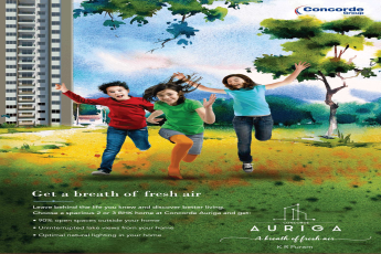 Get a breath of fresh air at Concorde Auriga  in Bangalore