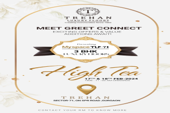 Trehan's MySpace TLF-71: Indulge in the Grandeur of 3 BHK Luxury Floors in Sector 71, Gurugram