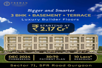 Trehan Luxury Floors: A New Benchmark in Comfort Living at Sector 71, SPR Road Gurgaon