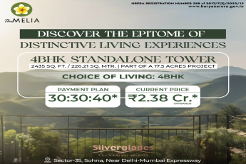 Silverglades The Melia: A Singular 4BHK Experience in Sohna, Near Delhi-Mumbai Expressway