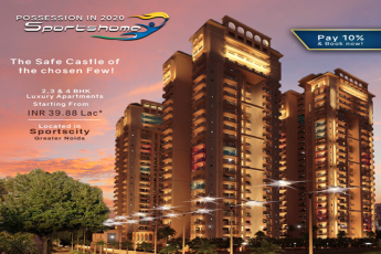 Pay 10% & book now at Dev Sai Sports Home in Greater Noida