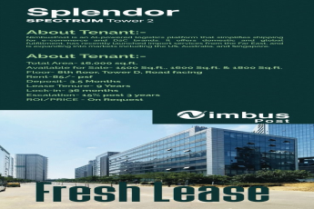 Explore Premium Office Spaces at Splendor Spectrum Tower 2, Prime Location!