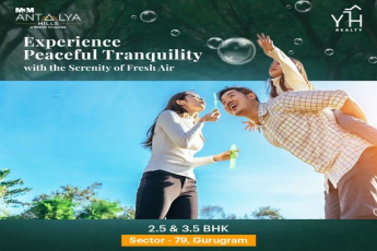Breath in the fresh air, exhale the worries at M3M Antalya Hills in Sector 79, Gurgaon
