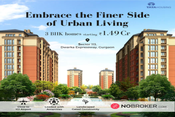 TATA Housing Offering 3 BHK Homes @ Rs 1.49 Cr. in Sector 113 Dwarka Expressway, Gurgaon