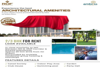 RERA Approved at ROF Ambliss in Sector 78, Gurgaon