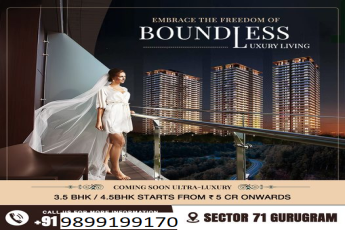 Introducing Boundless Ultra-Luxury Residences: A New Horizon of Elegance at Sector 71 Gurugram