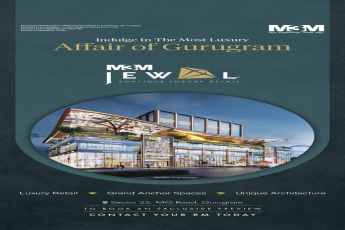 Experience Elegance at M3M Jewel: The Pinnacle of Luxury Retail in Sector 25, MG Road, Gurugram