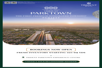 Secure Your Spot in Trident ParkTown || Fresh Inventory Available Now || Book Your Dream Home in Panipat