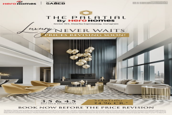 Experience Luxury at The Palatial by Hero Homes, Gurugram, Starting at ₹4.96 Cr