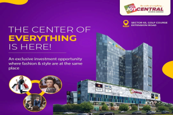 An exclusive investment opportunity where fashion and style are at the same place at Aipl Joy Central in Sector 65, Gurgaon