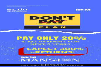Invest in M3M Mansion by Union Buildmart Pvt Ltd, Near Delhi Airport - Pay 20%, No Payment for 3 Years!