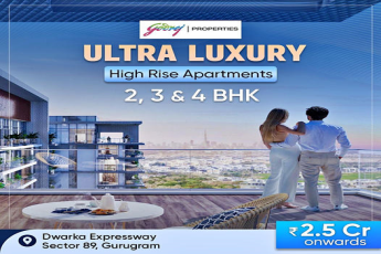 Godrej Properties Presents Ultra Luxury High-Rise Apartments in Sector 89, Gurugram