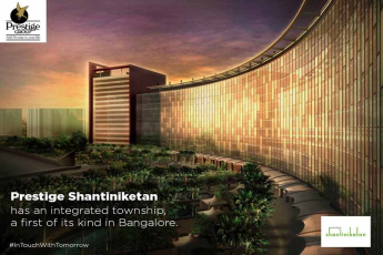 Prestige Shantiniketan in Bangalore offers you the best cosmopolitan lifestyle