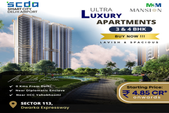 M3M Mansion at SCBD Smart City: Ultra Luxury Apartments with Delhi's Elegance in Sector 113