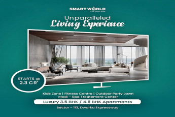 Smart World launch new 3.5 and 4.5 BHK apartments Rs 2.3 Cr. in Gurgaon