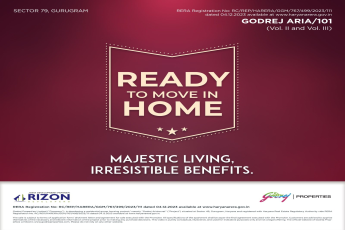 Step into Splendor at Godrej Aria/101: Luxurious Ready-to-Move Homes in Gurugram