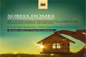 Sobha Homes - An unmatched portfolio
