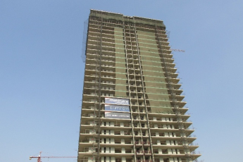 Structure Work Completed in Mahindra Luminare