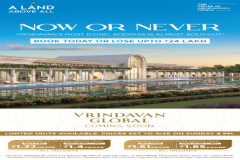 Vrindavan Global by House of Abhinandan Lodha, Book Now, Limited Units, Prices Rise Sunday 9 PM