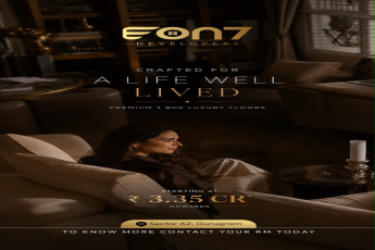 Explore Premium 3 BHK Luxury Floors || Discover Eon7's Exclusive Offering in Gurugram || Luxury Living Starting at ₹3.35 CR