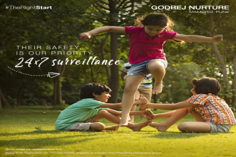 Godrej Nurture offer safety 24x7 surveillance in Mamurdi, Pune