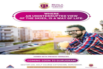 Homes with private terraces at Birla Navya, Golf Course Road (Extn) in Gurgaon